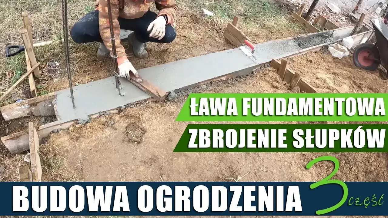 Jak zrobić fundament pod ogrodzenie - uniknij najczęstszych błędów
