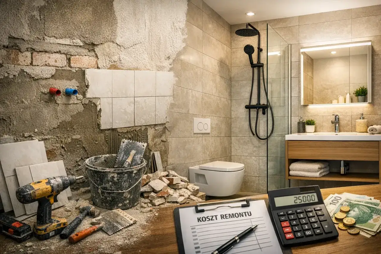 Kalkulator pokazuje 25000, a obok pieniądze i lista 